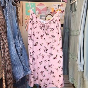 Verge girl floral mini dress